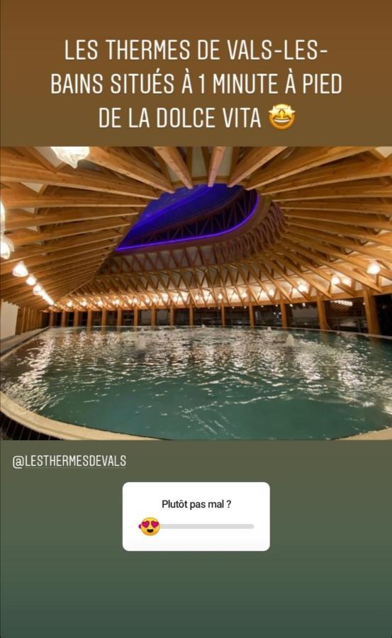 La Dolce Vita Lucie Vals-les-Bains Εξωτερικό φωτογραφία